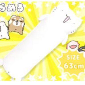 New Caramel Karameru Cat Long Plush Pillow Cushion Japan Toreba